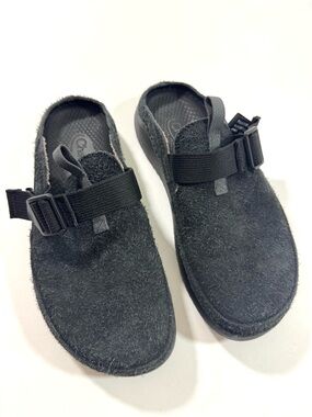 Chaco Paonia Slip On Clog Shoes Black